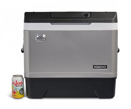 Igloo Legacy Koelbox - 42L - AC- en DC-aansluitingen - 20°C Onder de Omgevingstemperatuur - Zilver van Igloo — afbeelding 3