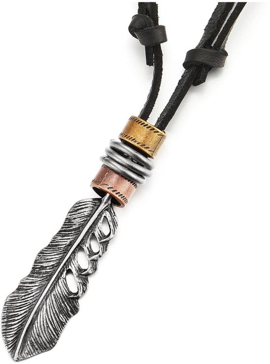 Dailygoody - Retro stijl halsketting - Heren en dames - Verstelbare