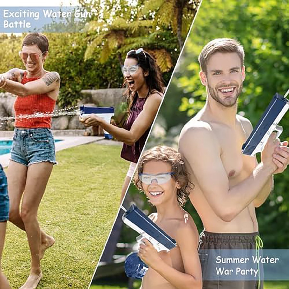 Elektrisch Waterpistool - Automatisch Waterpistool Voor Kinderen - Waterpistool - Buitenspeelgoed Voor De Zomer Cadeau — afbeelding 11