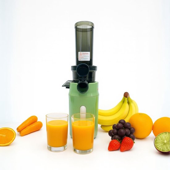 Sapcentrifuge - Slowjuicer - Gezond sap maken - Enkele vijzel - Niet gespecificeerd - Zilver — afbeelding 2