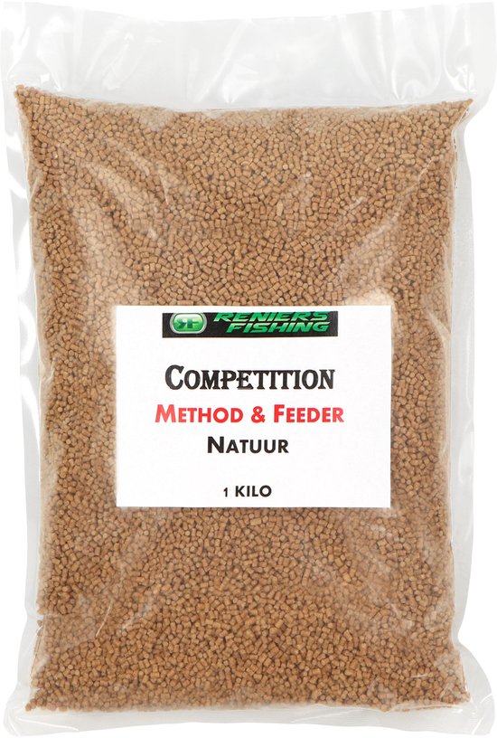 Reniers Fishing Method & Feeder Competition Pellets 1kg - Premium Vismeelpellets voor Method en Feeder - Smaak : Sweet Bream Caramel van Reniers Fishing — afbeelding 5