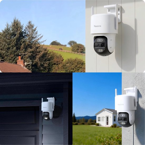 Reolink 4K Dual-lens Buitencamera - 2,4/5 GHz wifi - Automatische Zoom & Tracking - Pan & tilt - AI-video Zoeken - TrackMix Series W760 van Reolink — afbeelding 5