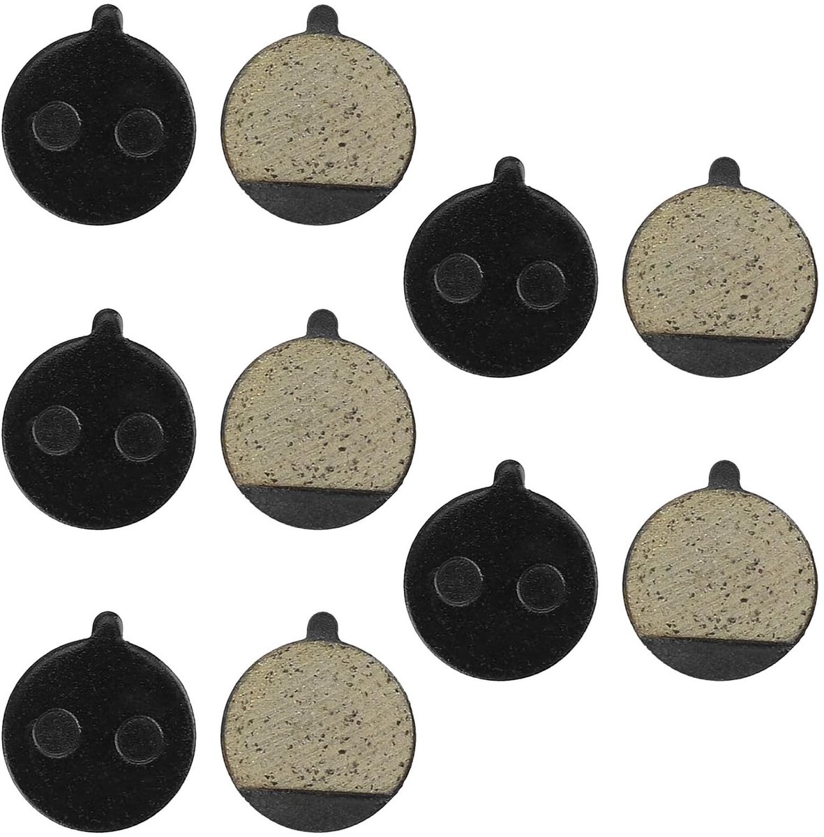 Dailygoods - Set van 5 Remblokken voor Elektrische Step