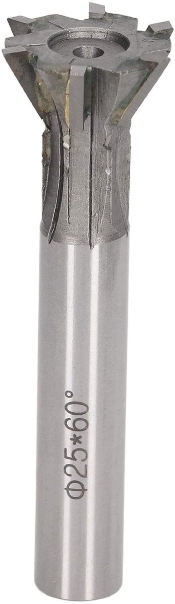 Dailygoods- Frees 25mm - 6 Snijkanten - Hardmetaal - Geschikt voor RVS/Carbonstaal/Gietijzer - Efficiënte Spanenafvoer - YG8 Model - Freesmachine