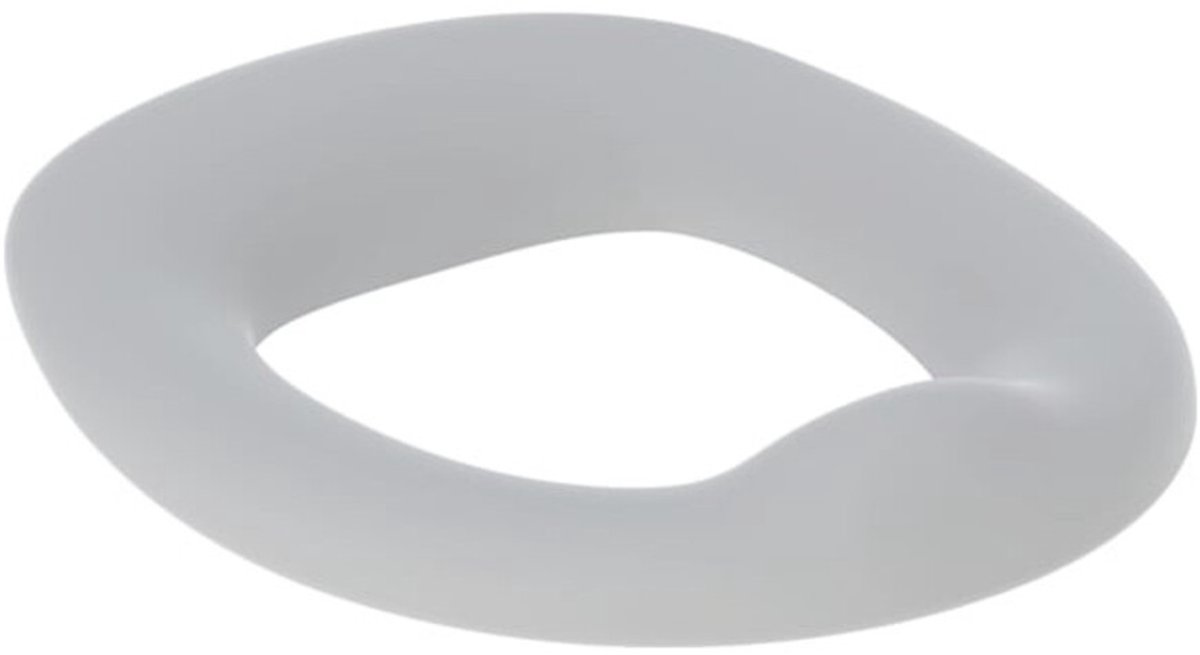 Geberit Bambini - Toiletzitting zonder deksel, voor kinderen, agaatgrijs 502.972.PL.1