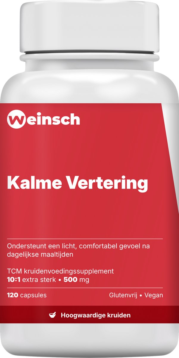 Weinsch Kalme Vertering (Bao He Pian) | 10:1 extra sterk | 500mg | 120