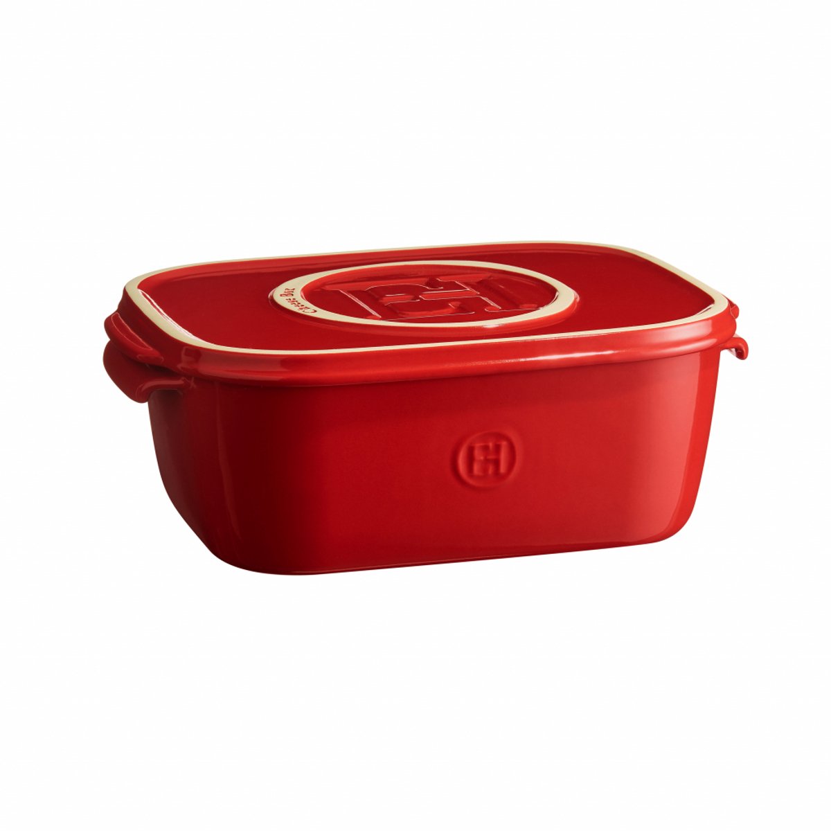 Emile Henry Kaasdoos Grand Cru - Aardewerk - 31 x 20 x 11 cm / 3.5 liter