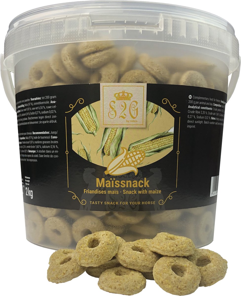 S2G SNACKS GLUTENVRIJ MAIS 2KG