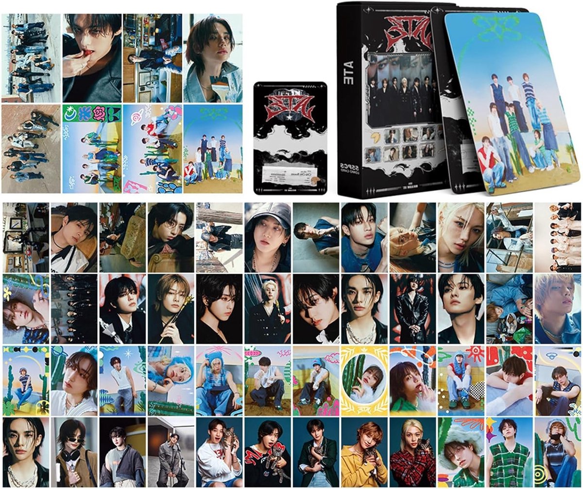 Lomo Cards Set met 54 Stuks, Kpop Foto Kaarten, ATE New Album Kaarten, Stray Kids Merchandise en Verzamelobjecten