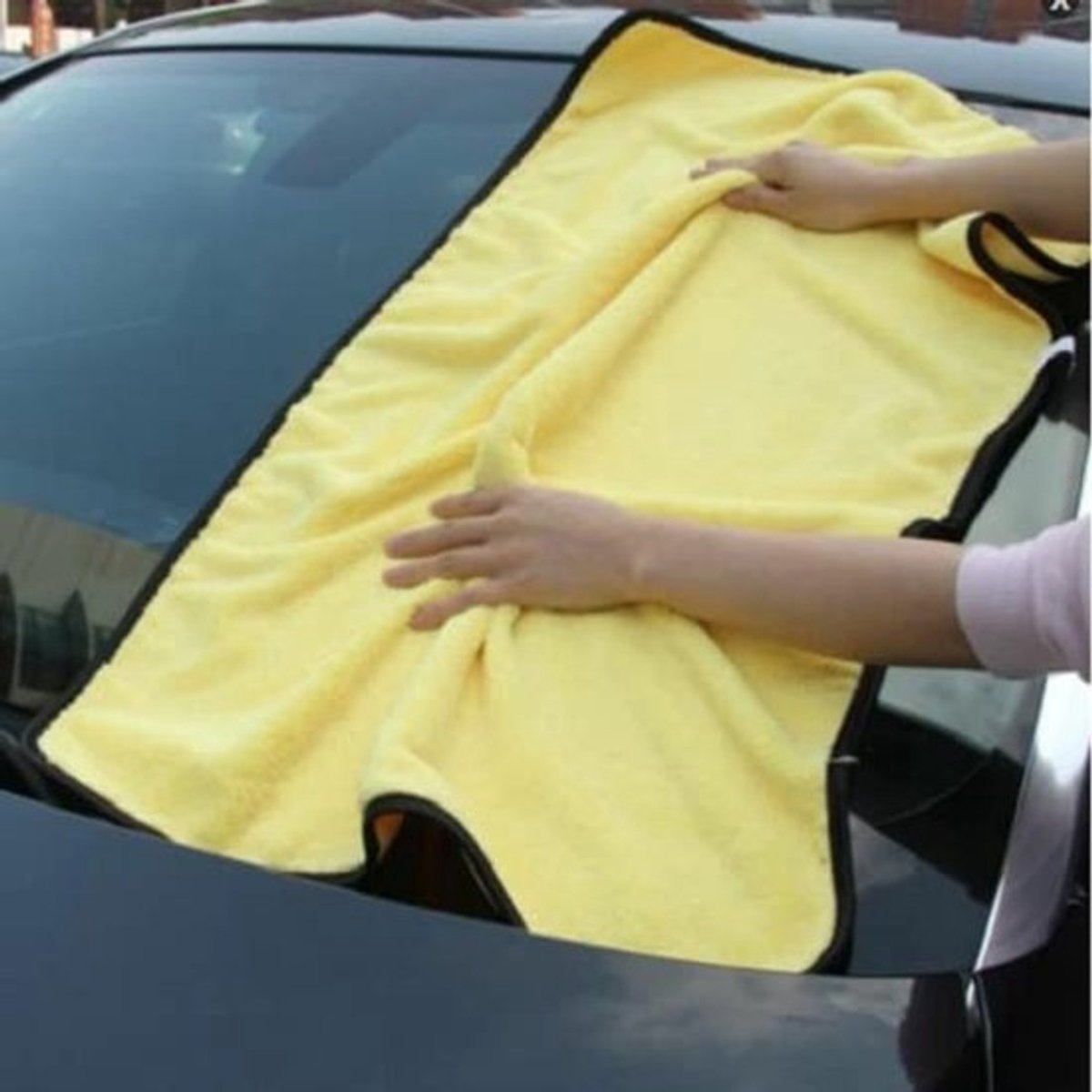 Allecto - Super Absorberende Microvezel Autowas Handdoek - Ideaal