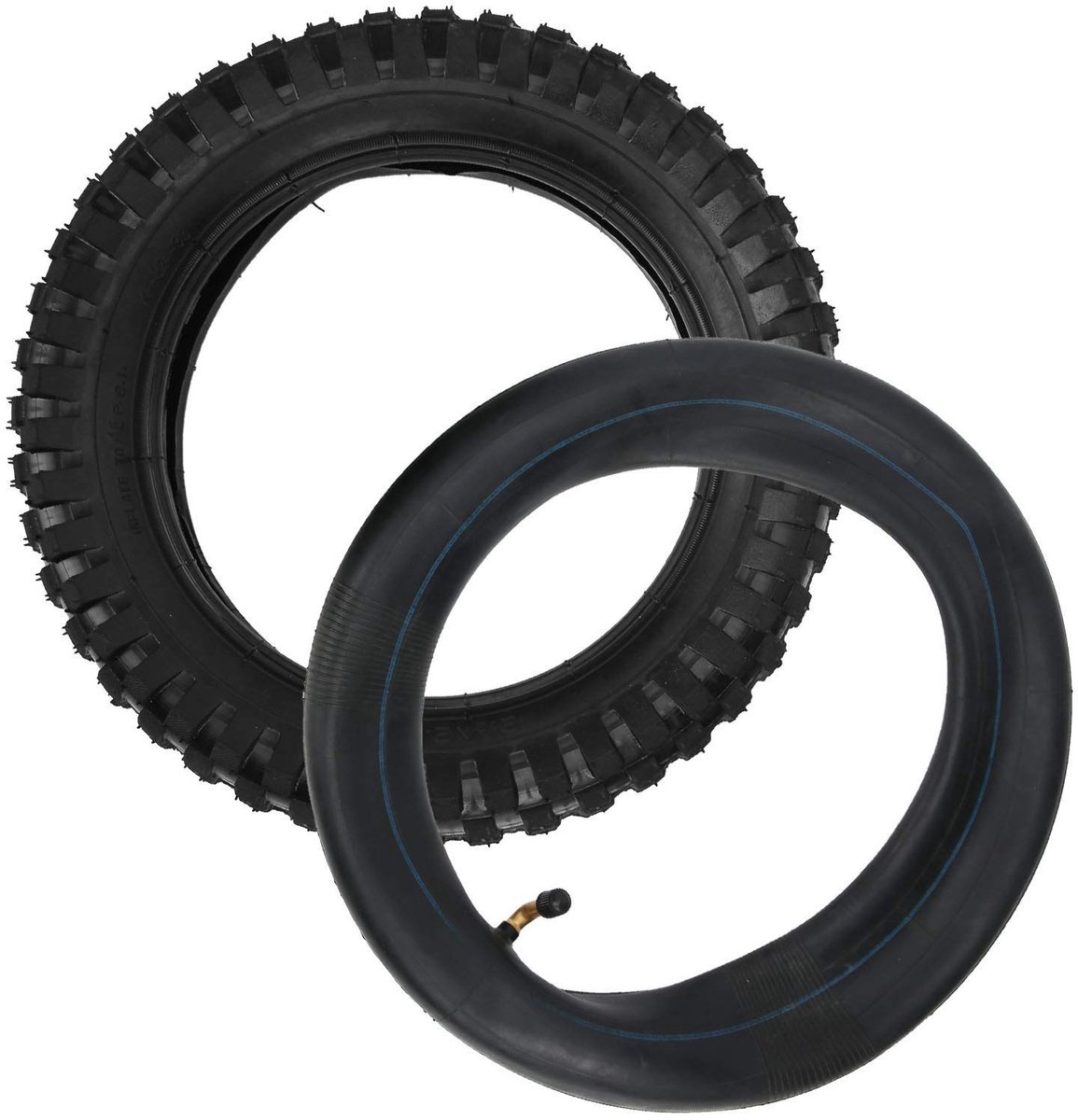JHUBERS- Buitenband 12 1/2 x 2,75 - Binnenband - Lichtgewicht - Slijtvast - Antislip - Sterke gripkracht - Fietsband