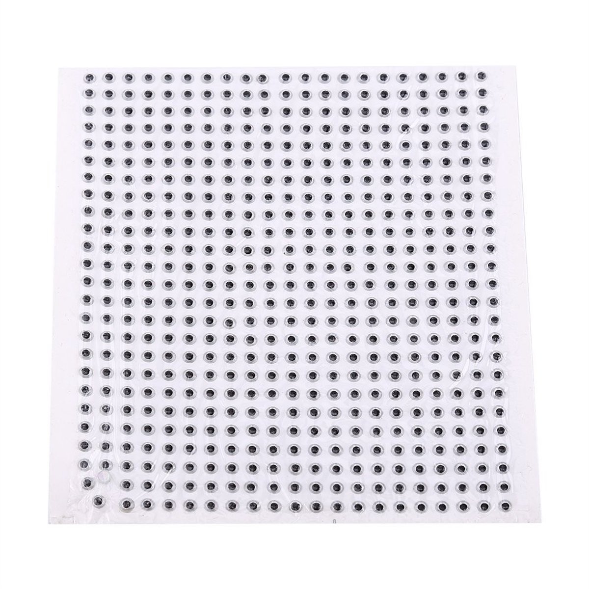 Dailygoods- Visogen 500PCS - Kunstmatige Nep Ogen - 3D Vissen Lure - DIY Lokaas Maken - Levensechte Ogen - 4mm Silver - Vissenaas