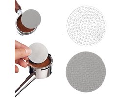 Dailygoods- Puckscreen 58 mm - Roestvrijstalen Zeefhouder