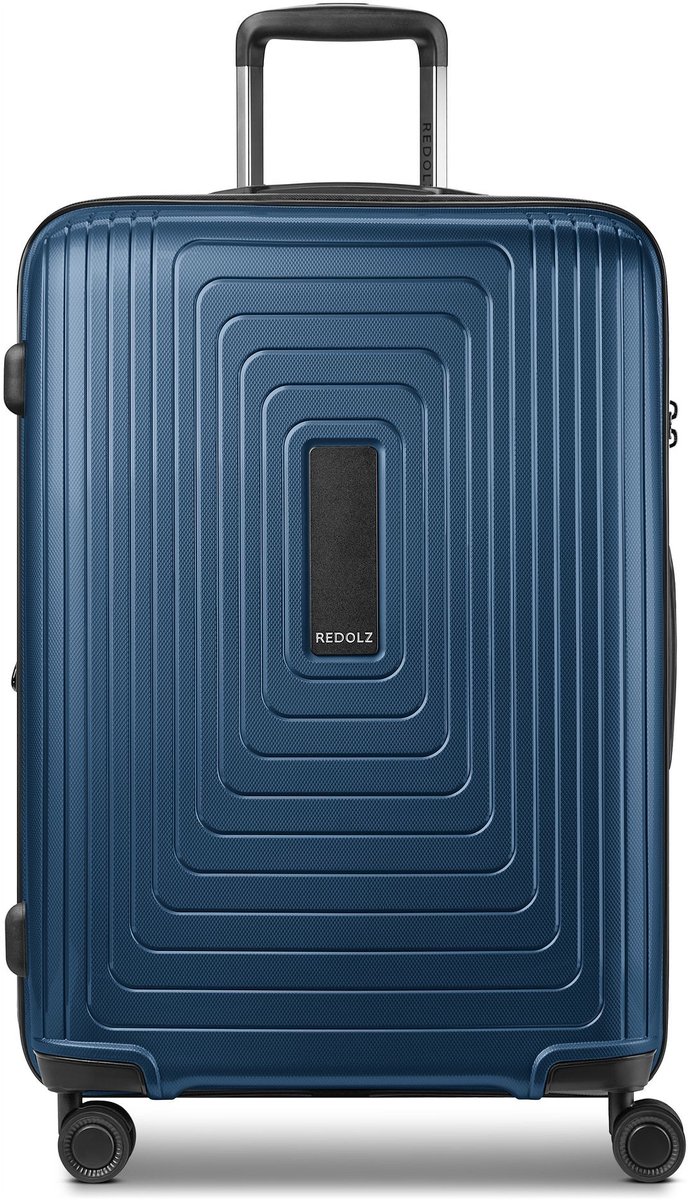 REDOLZ trolley Essentials 14 Trolley Dark Blue Metallic donkerblauw 66cm