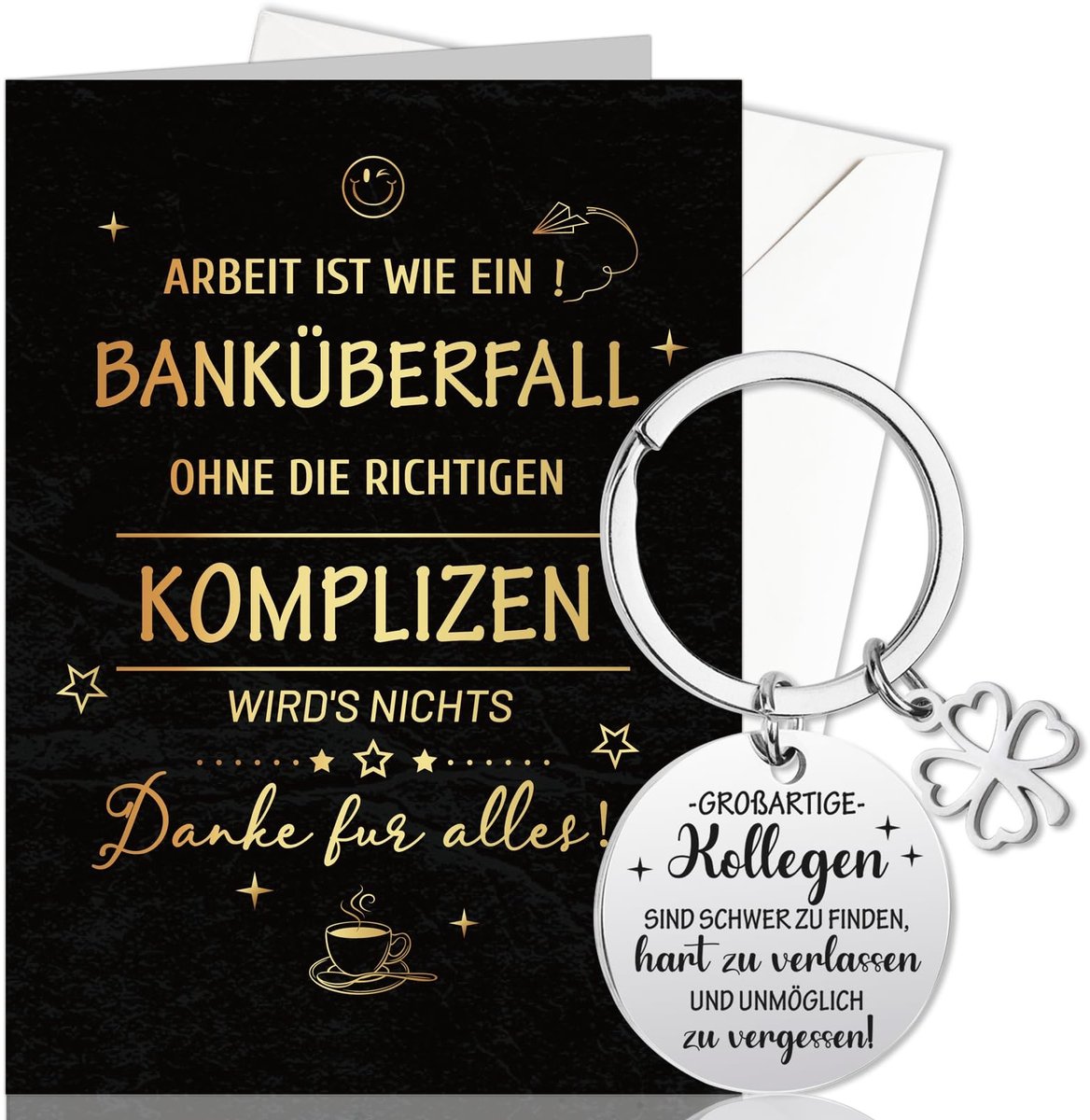 Dailygoods- Afscheidskaart Grappig - Afscheidskaart Collega - Afscheidskaart Pensioen - Afscheidskaart Beroepsverandering - Cadeaukaart Afscheid - Humoristische Kaart - Verjaardagskaart