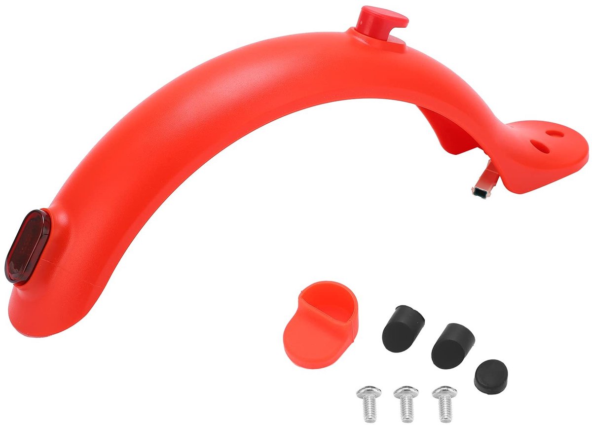 Dailygoods - Achterspatbord - Elektrische Scooter - Waterdicht en Sterk - Vervangend Spatbord - Geschikt voor Xiaomi M365 - Hoogwaardige Mate...