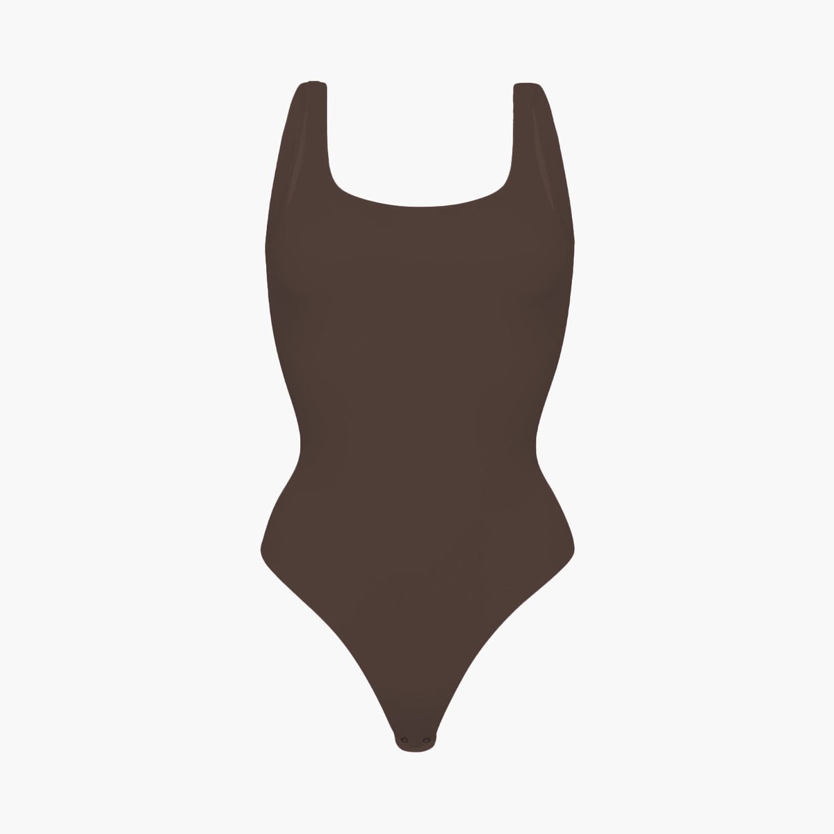cfab - Onderrug - Lichaam-Bruin-L - Corrigerende Body - Naadlos - corrigerend ondergoed dames