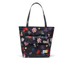 Herschel sac shopper sac à épaule pour ordinateur portable LEGO Retreat Tote Falling Florals noir