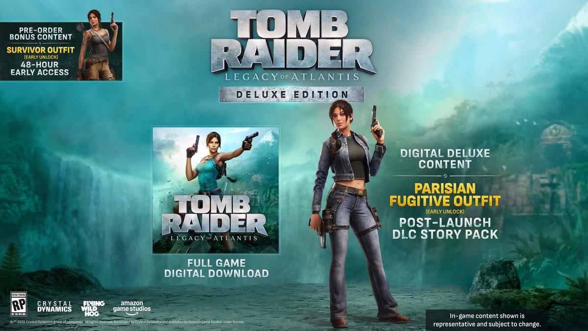 Tomb Raider: Legacy of Atlantis - Deluxe Edition thumbnail 2