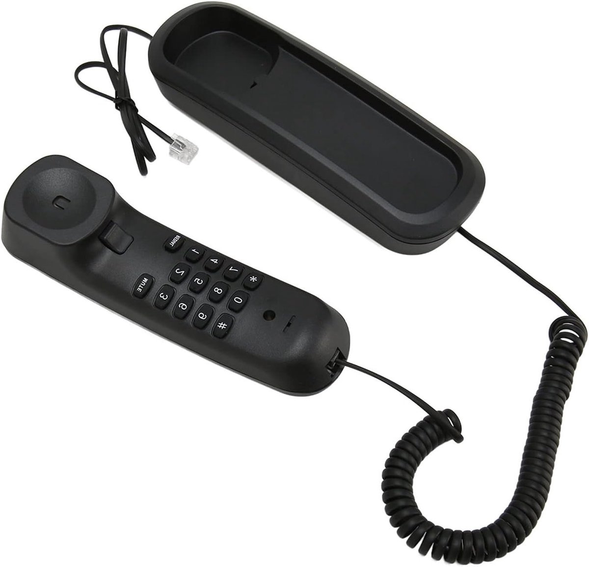 Retro Wandtelefoon met Mute- en Herhaalfunctie voor Thuis, Hotel en School - Klassiek Design en Betrouwbare Verbinding