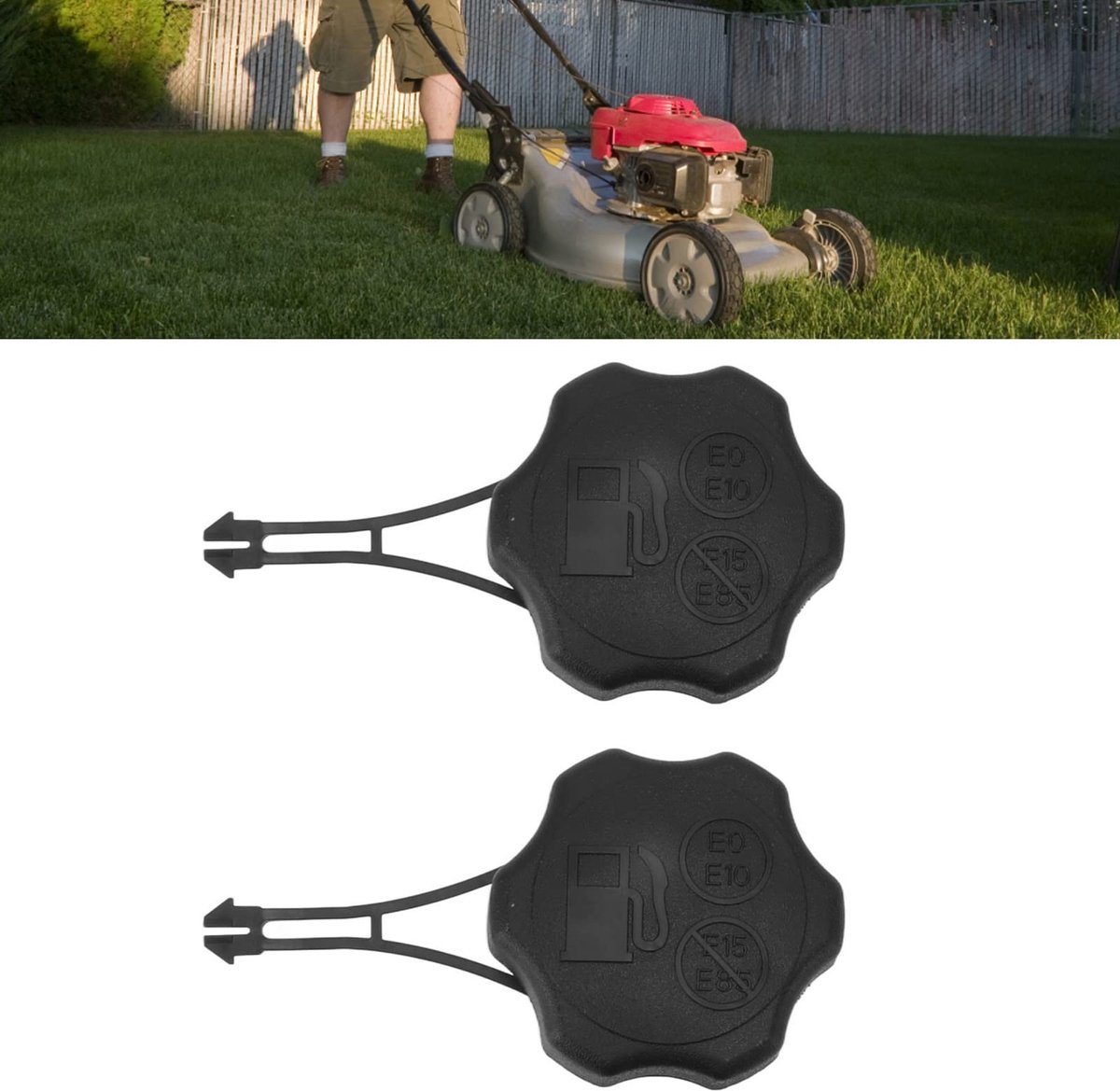 Dailygoods- Brandstoftankdop Lichtgewicht - Brandstofdop - Grasmaaieronderdelen - ABS Materiaal - Duurzaam - Voorkomt Vervuiling