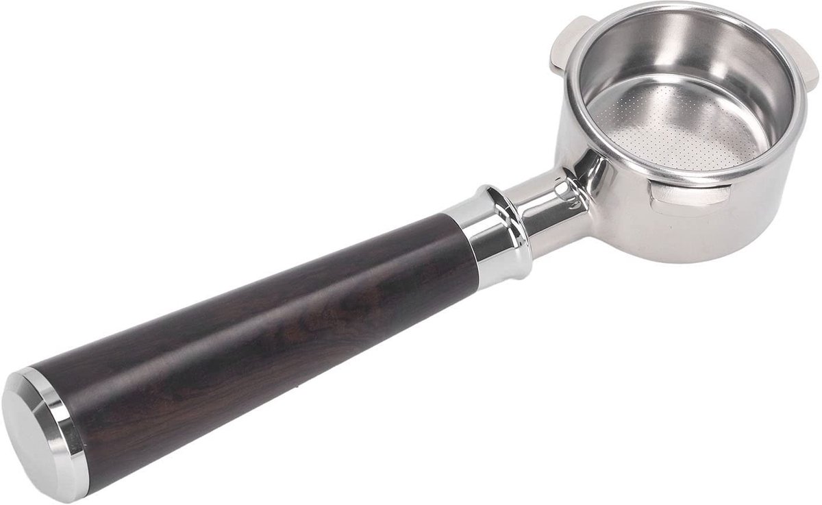 Dailygoods- Portafilter 54mm - Schokbestendig - Roestvrij Staal - Afneembaar Ontwerp - Onderste Portafilter - Gebruiksvriendelijk Ontwerp - Koffiezetapparaat