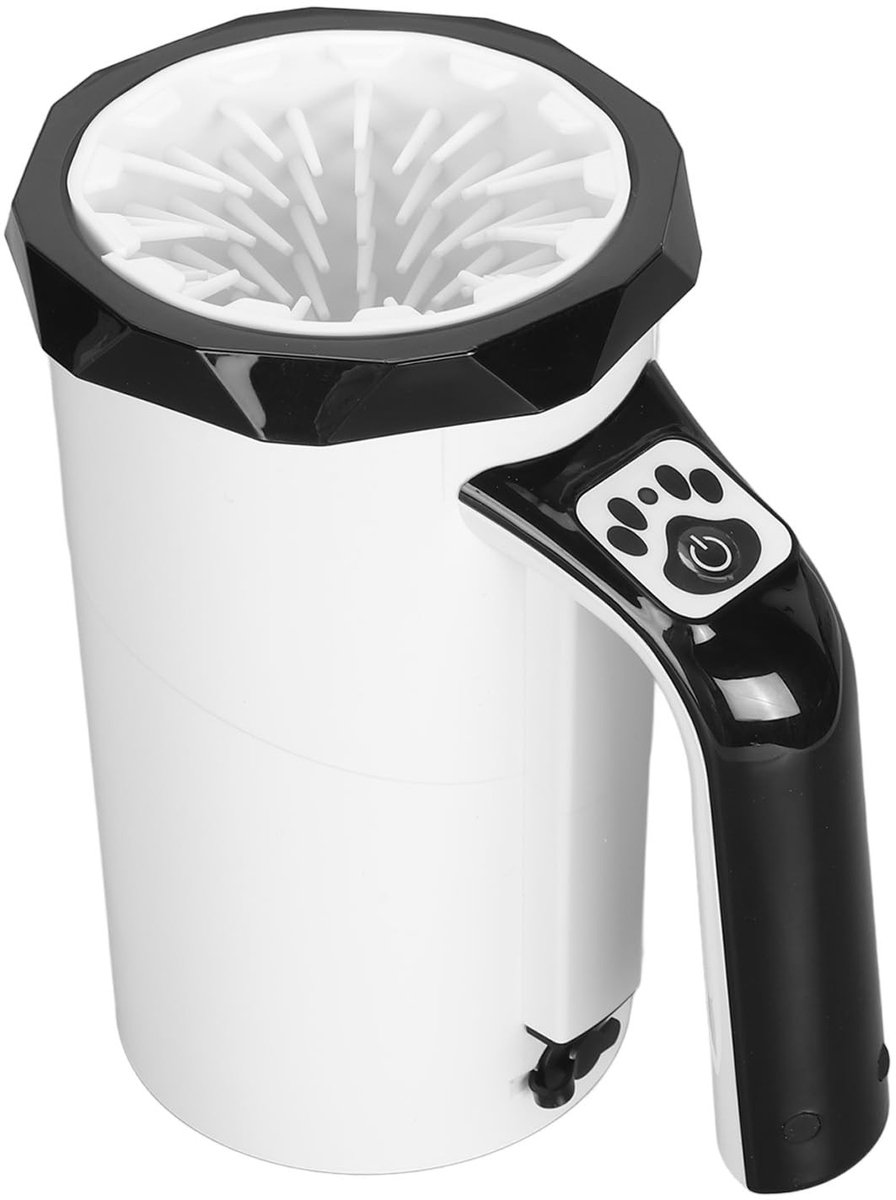Dailygoods - Automatische Hondenpootreiniger - Draagbare Hondenpootwasbeker - Snelle Reiniging - Geschikt voor Grote Honden - Oplaadbare Hondenvoetwas...