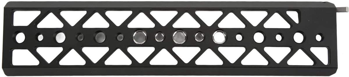Dailygoods- Zwaluwstaartplaat Lichtgewicht - 3/8/1/4 Inch Schroefgat - Montage Statief - Accessoires - Schokbestendig - Camera Plate