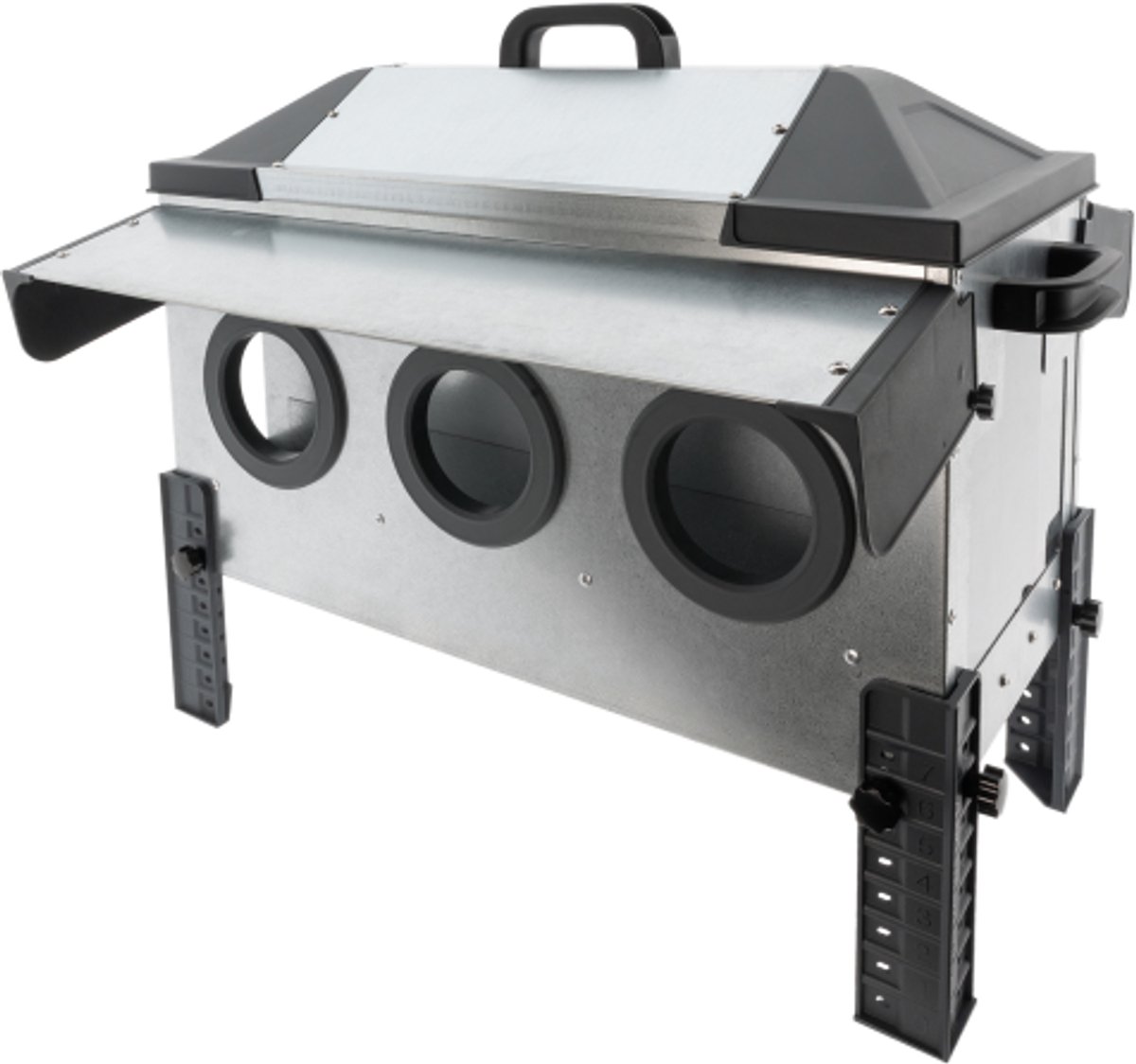 ROBUST® voerbak met voeropeningen 18 kg
