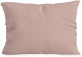 Zelesta Special Seersucker Kussensloop Set van 2 - Poederroze 60x70cm