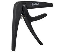 Capo - Boston BC-86-BK - Veermechanisme - Klassieke gitaar - Zwart