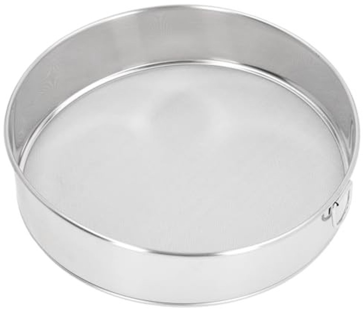 Dailygoods- Meelzeef 80 Mesh - Ronde Zeef - Roestvrij Staal - Keukengereedschap - Efficiënt Filteren - Gemakkelijk Schoon te Maken