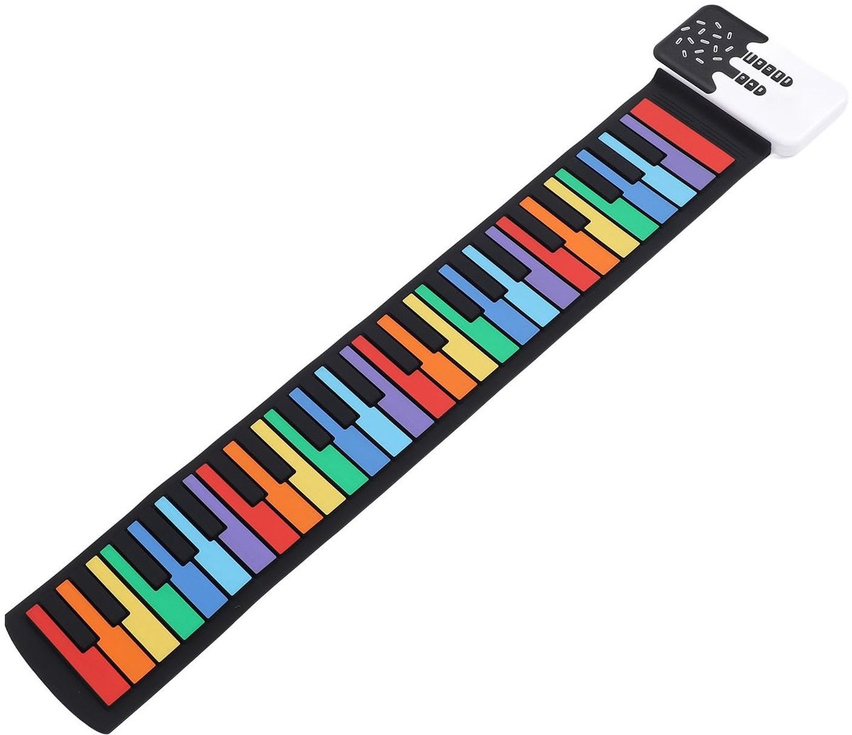 Dailygoods - Draagbare Oprolpiano met 49 Toetsen voor Beginners