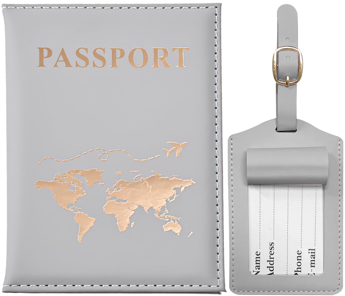 Dailygoods- Paspoorthouder Lichtgewicht - Reisdocumenten Organizer - PU-Leren Paspoorthoes - Ticketkaart/Instapkaarten - Creditcard/Visitekaartjes - Comfortabel en Praktisch - Reisportemonnee