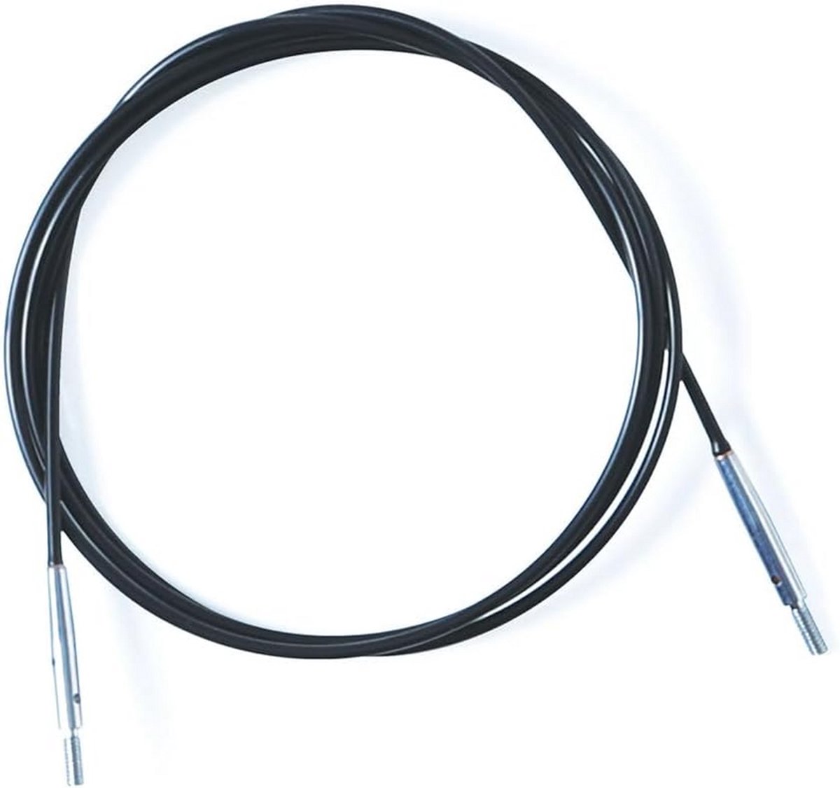 Breikabel - Verbindingskabel - Breiprojecten - Geheugenvrij materiaal - 80 cm - Zwart/Zilver