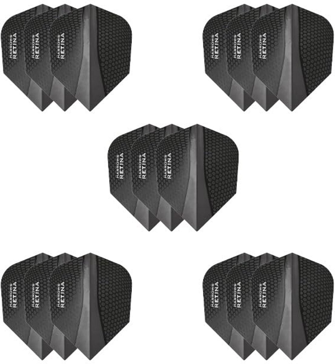 Dartpijlen Sets - Dart Vluchten - Precisie Werpen - Extra Sterk Materiaal - 100 Micron Dikte - Groen