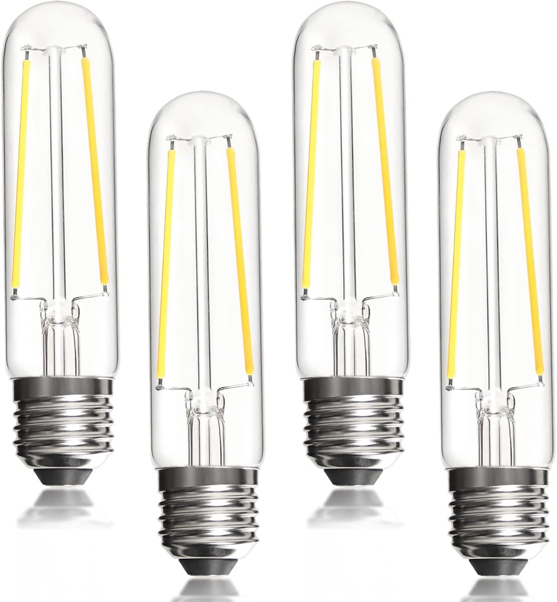 LED Lampen - Edison Lampen - Sfeervolle Verlichting - Flikkervrij en Dimbaar - 4 Watt - Warm Wit
