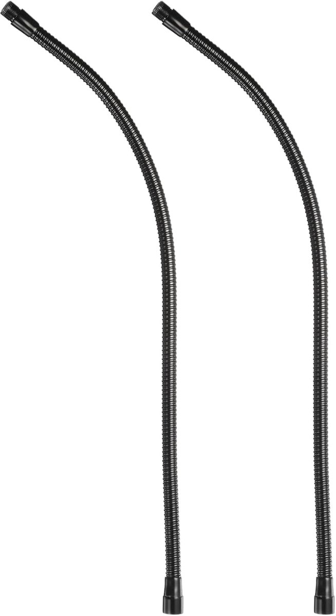 Microfoon Flexibele Arm - Verstelbare Slang - Apparatuur Positioneren - 2 Stuks Set - 61 cm Lengte - Zwart