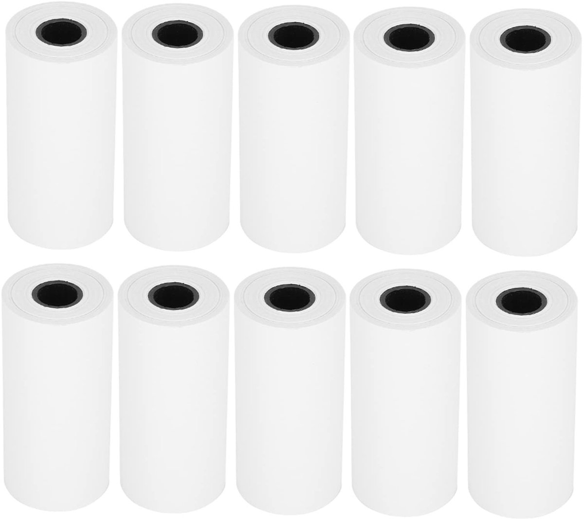 Dailygoods- Printerpapier Thermisch - 10 Rollen - 5,5 Cm Breed - 6 M Lengte - Zakprinter - Hoge Duurzaamheid - Fotopapier