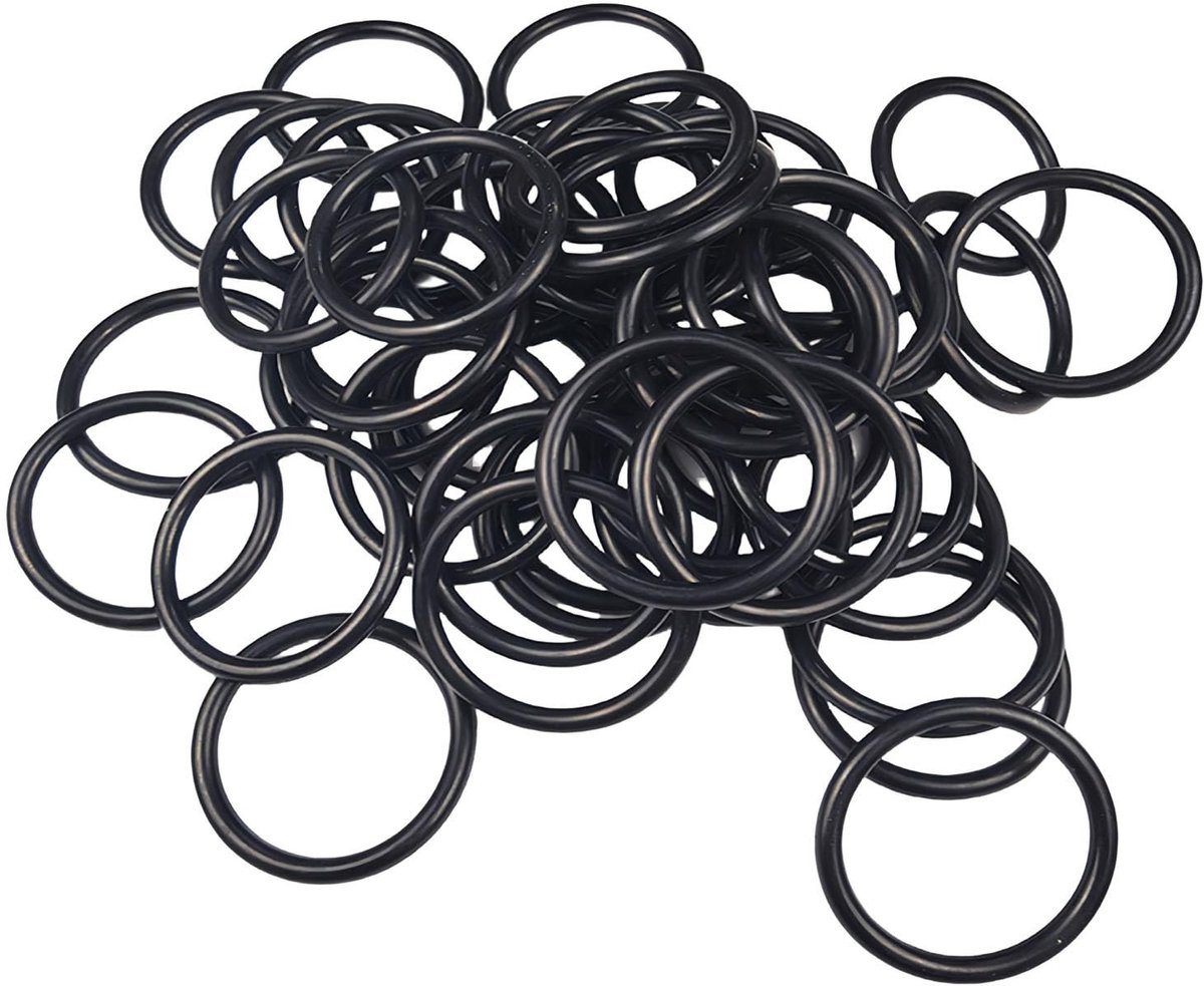 Dailygoods- O-ring Nitrilrubber - 50 Stks - Afdichtingsring - Antistatisch - Oliebestendig - Hittebestendig - Organizer box
