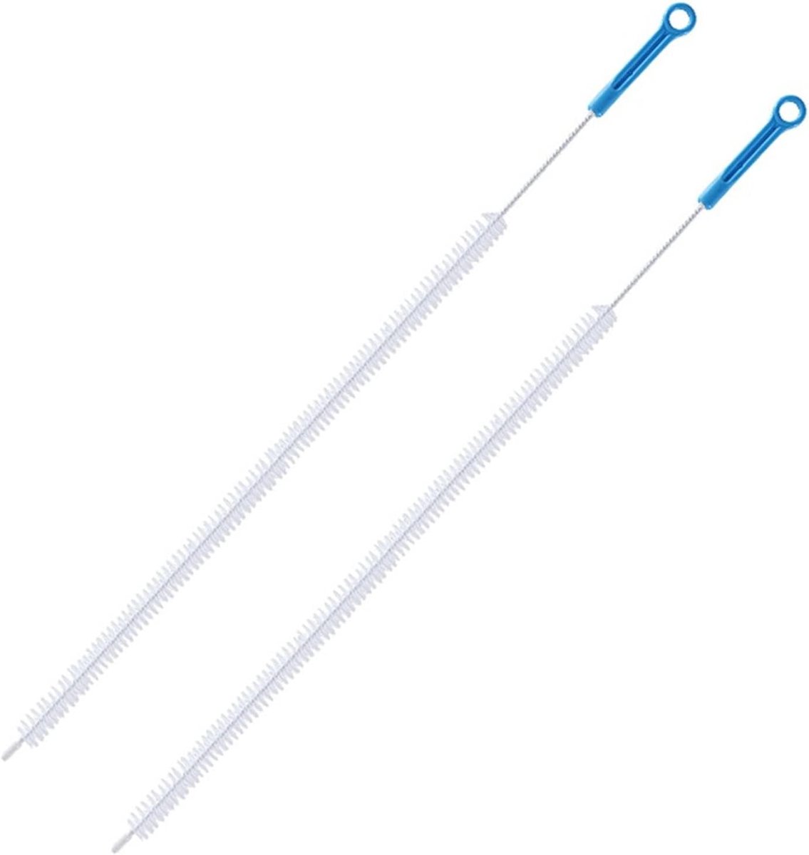 2x Flexibele Afvoerreinigingsborstel 71 cm - Riool Ontstopper voor Gootsteen en Douche