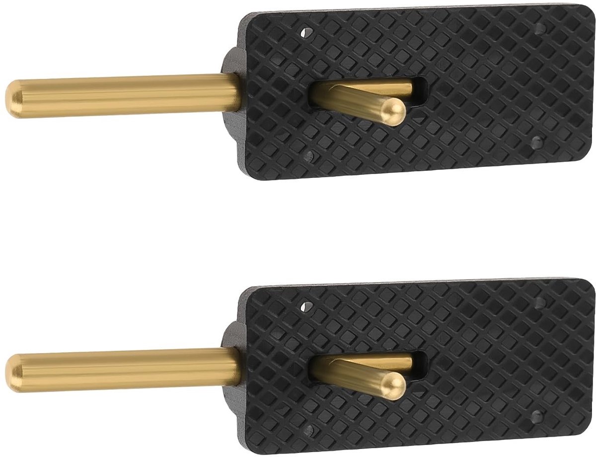 Dailygoods- Canopy Lock - Messing Beugel - 30 x 12.5 x 6mm - Geschikt voor Drones - Lichtgewicht - Schokbestendig - Slotlock