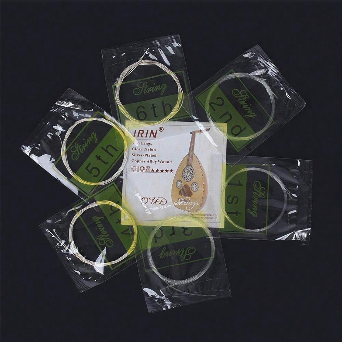 Dailygoods- Oud Snaren Nylon - Vervanging Snaren - Snaren Gitaar - Snaren Akoestische Gitaar - Snaren Klassieke Gitaar - Nieuw Artikeltype