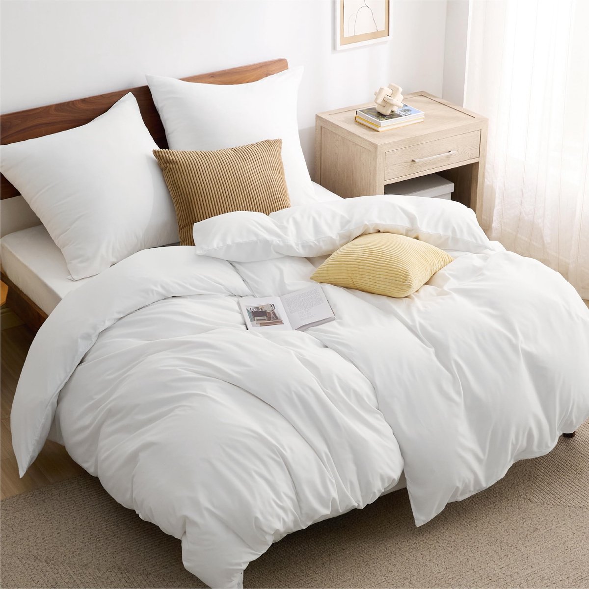 Dailygoods- Beddengoedset 135 x 200 cm - Dekbedovertrek 2x - Kussenslopen 80 x 80
