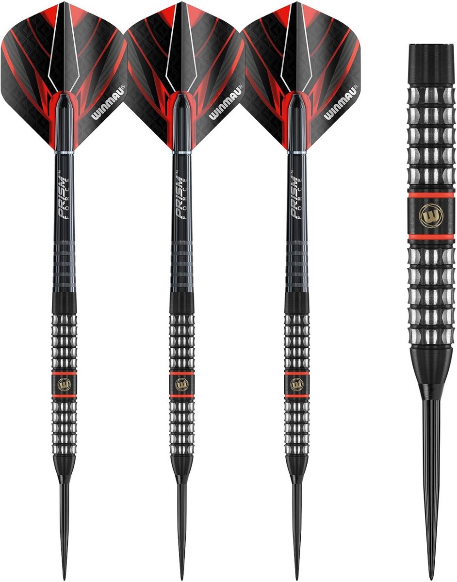 Steeltip Darts - Pijltjes Set - Darts Spelen - Speciale Grip - 24 gram - Gecoördineerd