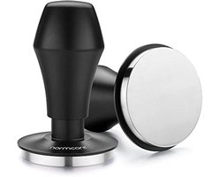 Koffie Stamper - Espresso Tool - Perfect Espresso - Veerbelast met Click - 585 mm - Zwart