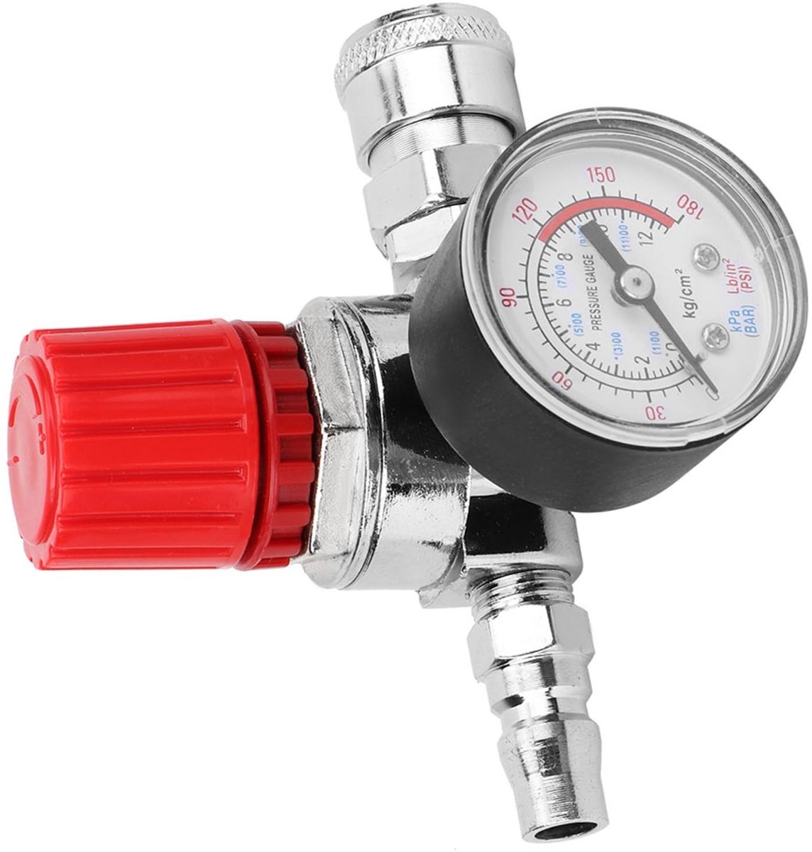 Dailygoods- Drukregelaar 0.8 mpa - Drukregelaar Compressor - Drukregelaar Water - Reduceerventiel - Hoge Precisie - Zinklegering