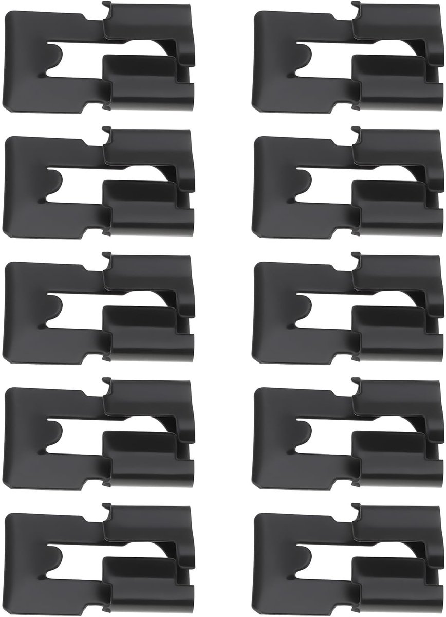 Dailygoods- Deurpaneel Clips 10 Stuks - Compatibel met Pontiac/Oldsmobile/Cadillac - Afmetingen 20x14.8x11.9mm - Stabiele Installatie - Verlengde Levensduur - Clipset