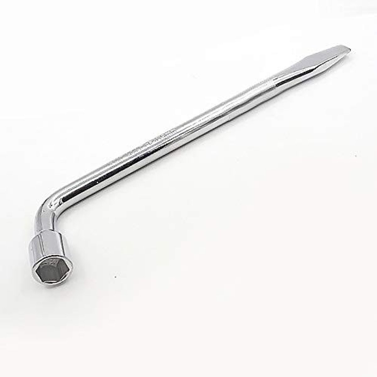 Dailygoods- Wielmoersleutel L-Type - Dopsleutel - Chroom-Vanadium Staal - Uitschuifbare Handgreep - Compact - Ideaal voor Auto Reparatie