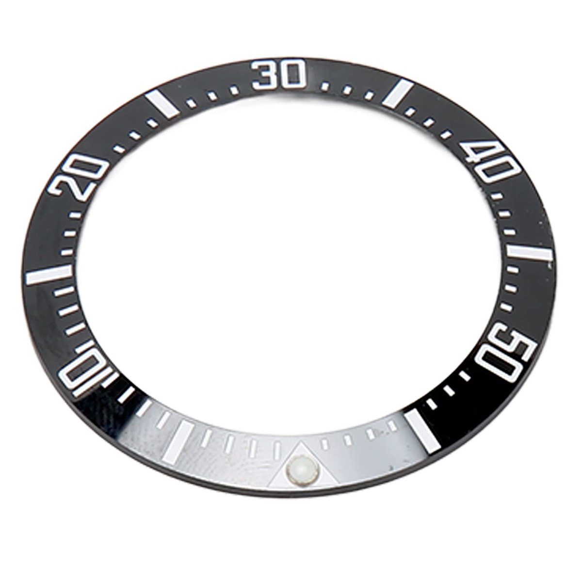 Dailygoods- Horloge Bezel 40mm - Keramische Bezelring - Vervangingsonderdeel - Lichtgevende Schaal - Eenvoudige Montage - Bescherming tegen Krassen - Horloge Inzetstuk